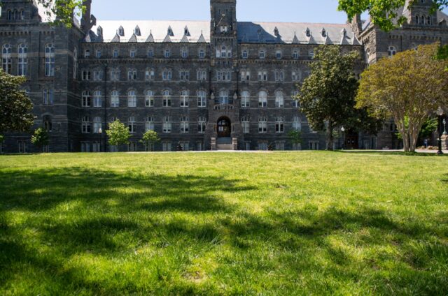 A researcher at Georgetown University in Washington has been arrested and threatened with