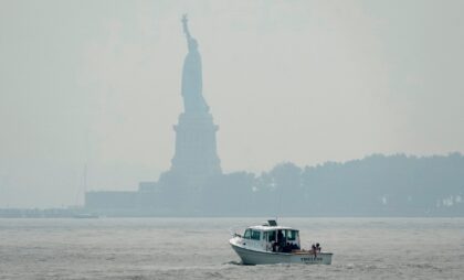 The Statue of Liberty was a gift from the French people to America