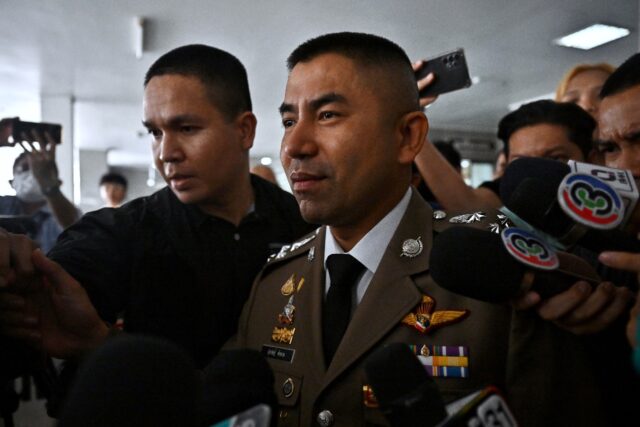 Surachate Hakparn, who served as the kingdom's deputy police chief, pictured here in 2023,