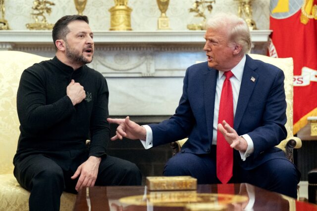 Ukraine President Volodymyr Zelensky visits the White House
