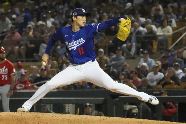 Dodgers Reds Spring Baseball The Associated Press