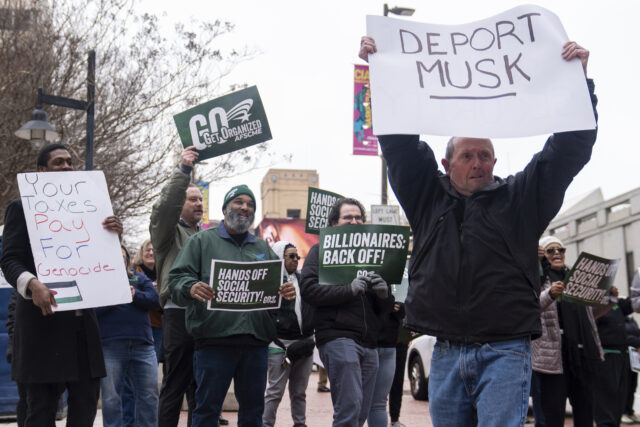 DOGE Social Security Protest The Associated Press