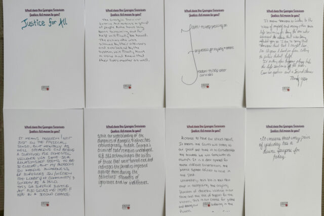 Georgia-Survivor-Resentencing The Associated Press