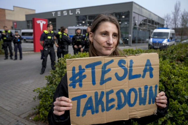 Germany Tesla Protests The Associated Press