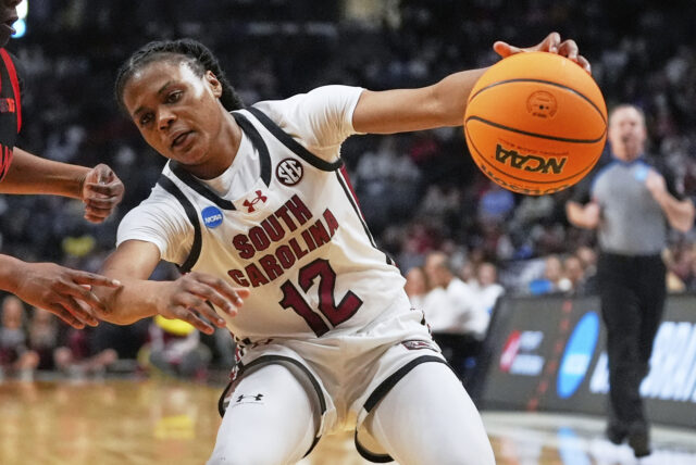 NCAA South Carolina Maryland Basketball The Associated Press