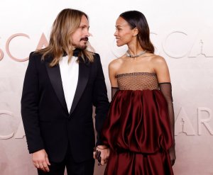 Celebrity couples attend the Oscars