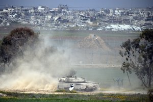 Israeli airstrike on Gaza hospital kills Hamas leader, aide
