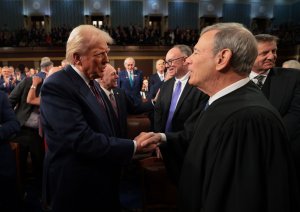 Raucous start as President Donald Trump addresses joint session of Congress