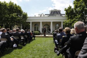 Trump wants to pave over Rose Garden's grass