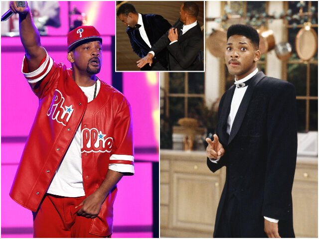 willsmithBlvd INGLEWOOD, CALIFORNIA - NOVEMBER 08: (L-R) DJ Jazzy Jeff and Will Smith AKA the Fresh Prin