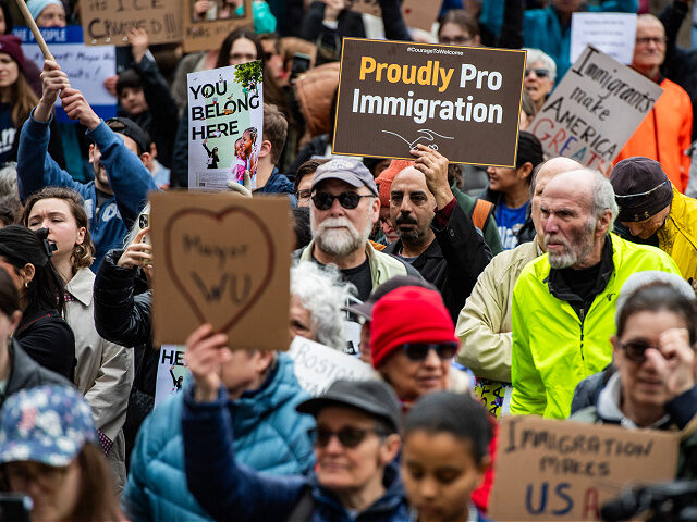 3-5-25-boston-massachusetts-rally-for-migrants-getty Demonstrators rally to support Mayor Wu, as Boston Mayor Michelle Wu testifies about immig