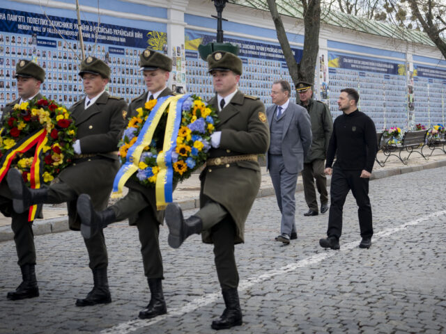 Russia Ukraine War Belgium In this photo provided by the Ukrainian Presidential Press Office, Ukrainian President Vol