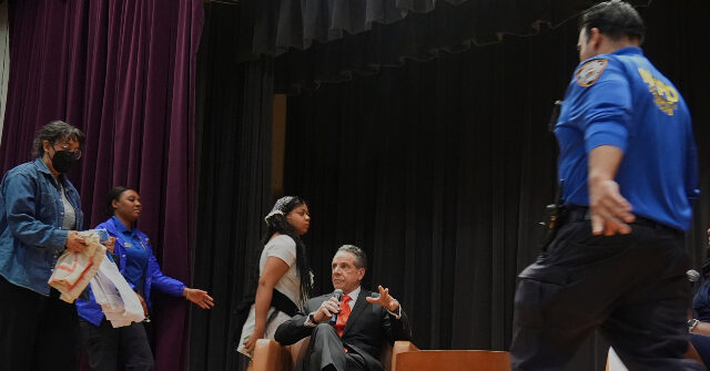 WATCH: NYC Protesters Swarm Mayoral Candidate Andrew Cuomo