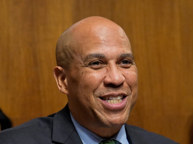 Cory Booker Sen. Cory Booker (D-NJ) speaks during a hearing on Capitol Hill in Washington, May 21, 202