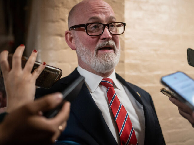 Representative Derrick Van Orden, a Republican from Wisconsin, at the US Capitol in Washin