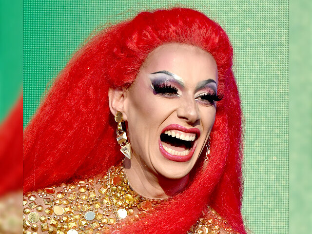 DivinaDeCampo MANCHESTER, ENGLAND - AUGUST 25: Divina De Campo hosts during Manchester Pride 2019 on Aug