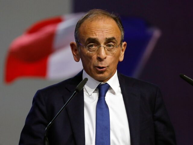 VILLEPINTE, FRANCE - DECEMBER 05: French far-right polemicist and 2022 French presidential