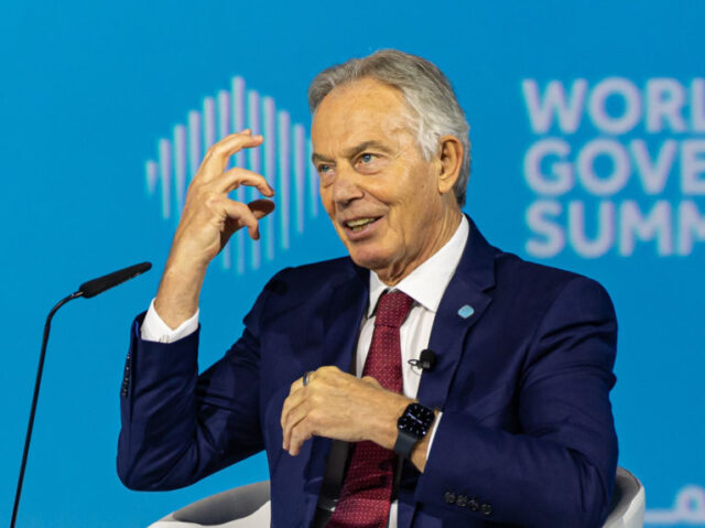 Key Speakers at the World Governments Summit in Dubai Tony Blair, former UK prime minister, speaks at the World Governments Summit in Dubai, Uni