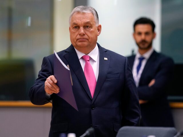 BRUSSELS, BELGIUM - MARCH 20: Viktor Orban Prime Minister of Hungary attends an European C