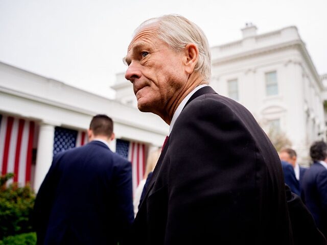 GettyImages-2207592642-2 WASHINGTON, DC - APRIL 02: Trade advisor to U.S. President Donald Trump Peter Navarro depa