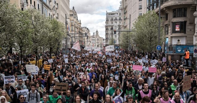 Thousands Protest Across Spain over Soaring Cost of Housing