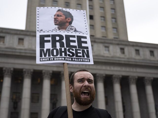 GettyImages-2209836704-2 NEW YORK, UNITED STATES - APRIL 15: People take part in a protest to demand the release of