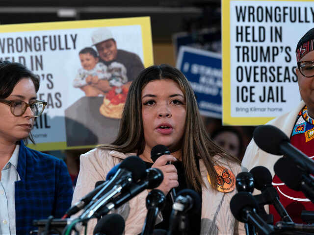 Jennifer Vasquez Sura, the wife of Kilmar Abrego Garcia of Maryland, who was mistakenly de