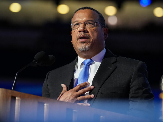 Keith Ellison Minnesota Attorney General Keith Ellison speaks on stage during the third day of the Democ