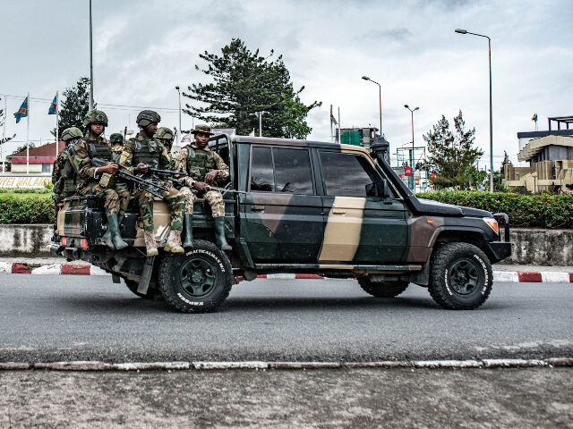 Armed forces of the March 23 Movement M23 rebels are seen in Goma, the Democratic Republic