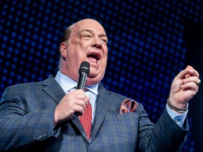 Paul Heyman, WWE professional wrestling manager, during the Bloomberg Power Players New Yo