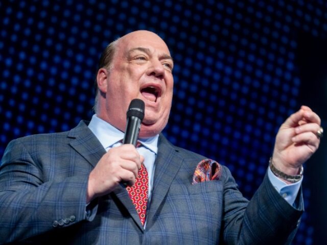 Paul Heyman, WWE professional wrestling manager, during the Bloomberg Power Players New Yo