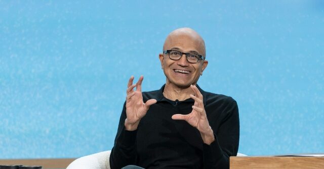 Microsoft CEO Satya Nadella Reveals 30% of Company's Code Written by AI