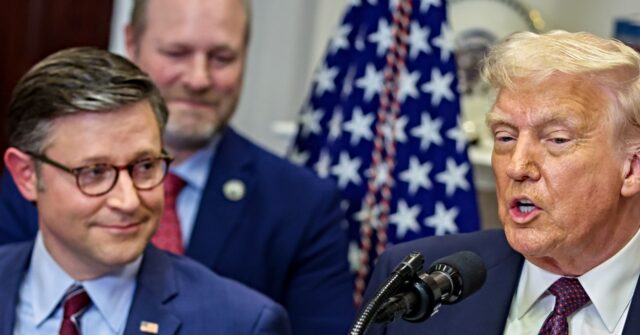 Speaker Mike Johnson Backs Trump on Tariffs