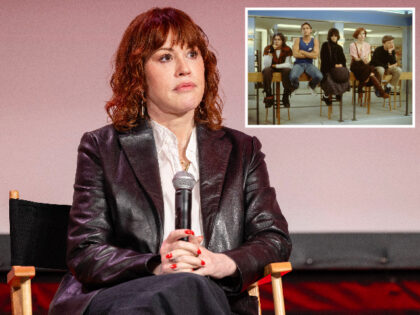 CHICAGO, ILLINOIS - APRIL 12: Actor Molly Ringwald during C2E2 on the main stage for the &