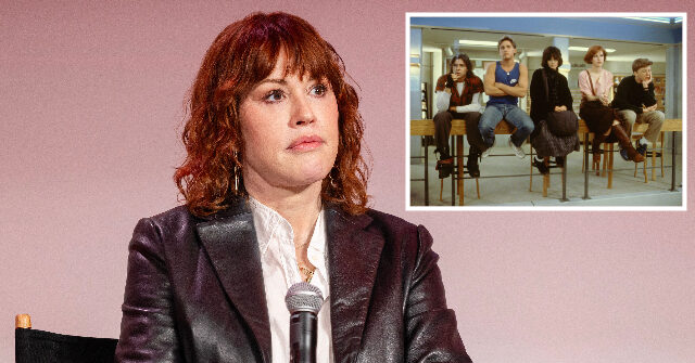Actress Molly Ringwald: 'The Breakfast Club' Is 'Very White,' 'Doesn't Represent Our World Today'