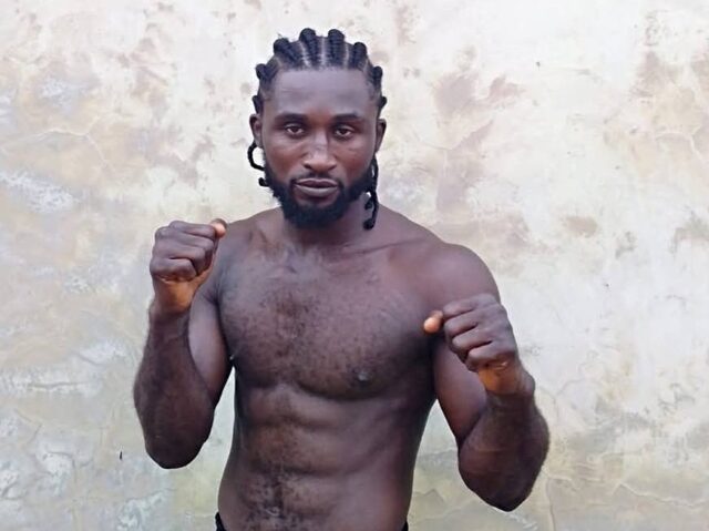 Nigerian boxer Gabriel Oluwasegun Olanrewaju, 40, collapsed and died suddenly during a bou