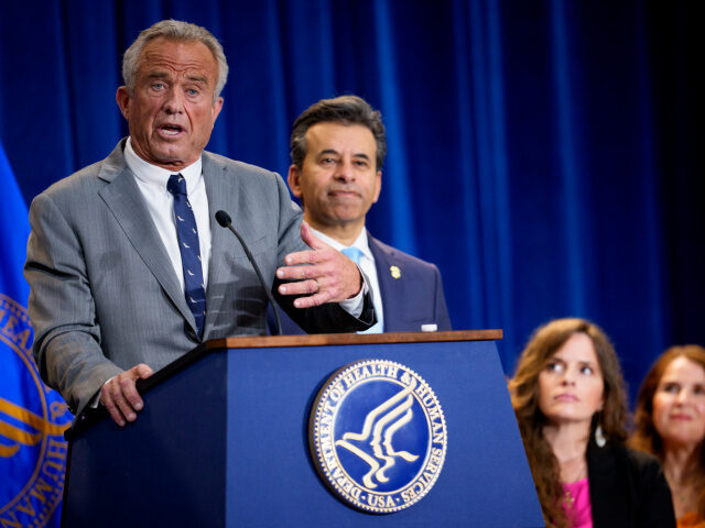 RFK Jr. and FDA Chairman on Food Dyes Health and Human Services Secretary Robert F. Kennedy Jr., accompanied by Food and Drug Ad