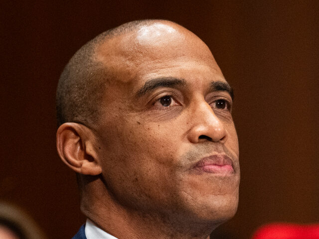 Secretary of Housing and Urban Development nominee Scott Turner testifies during his confi