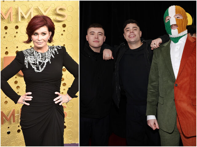 SharonOsbournekneecap LOS ANGELES, CALIFORNIA - SEPTEMBER 22: Sharon Osbourne attends the 71st Emmy Awards at Mi
