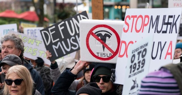 Leftists Are Now Debating if Carving a Swastika in a Tesla Should Be a Hate Crime