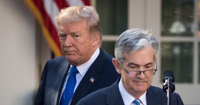 Trump Has No Plans to Fire Fed Chair Jerome Powell