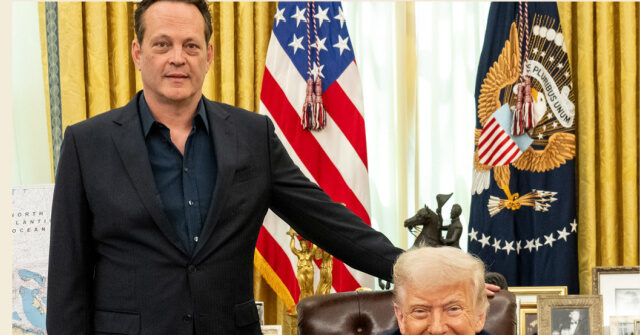 Vince Vaughn Joins President Trump After Attending Good Friday Prayer Service