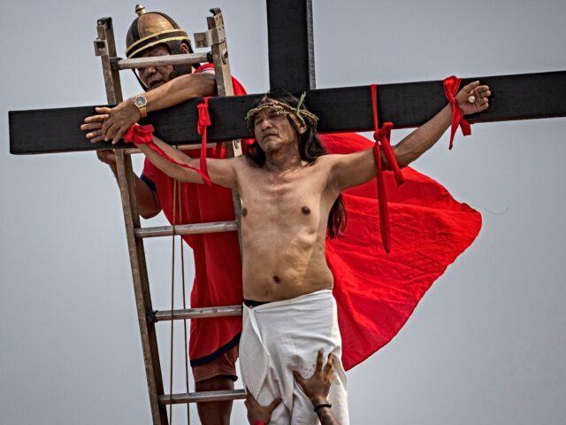 WATCH: Man Crucified for 36th Time in Philippines Good Friday Tradition