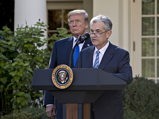 donald-trump-jerome-powell-getty Jerome Powell, governor of the U.S. Federal Reserve and President Donald Trump's nomi
