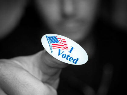 I Voted sticker