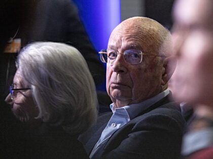 14 January 2024, Switzerland, Davos: Klaus Schwab, founder of the World Economic Forum (WE