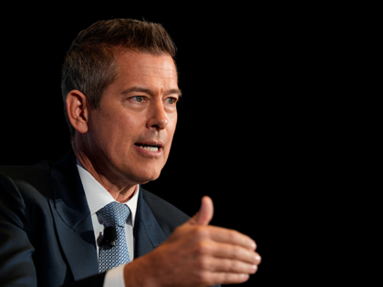 Sean Duffy, US secretary of transportation, at the Semafor World Economy Summit during the