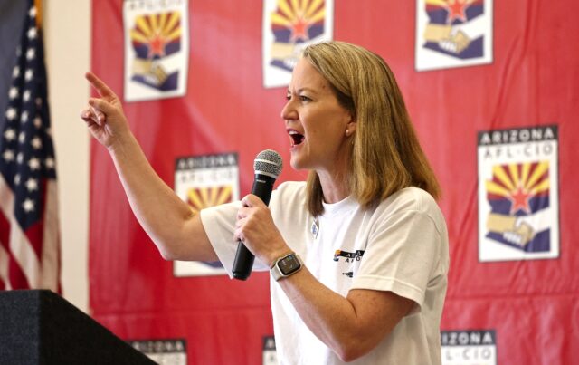 Arizona Attorney General Kris Mayes says US President Donald Trump's tarrif scheme is "eco