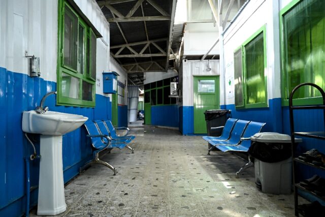 At a malnutrition treatment centre in Kabul, the cries of children have given way to a hea