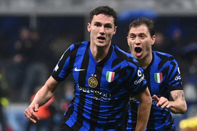 Benjamin Pavard scored Inter's second goal of the night as they saw off Bayern